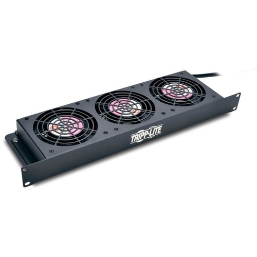 RACK ENCLOSURE FAN TRAY PNL 1U SERVER CABINET 3 120V FANS 5-15P