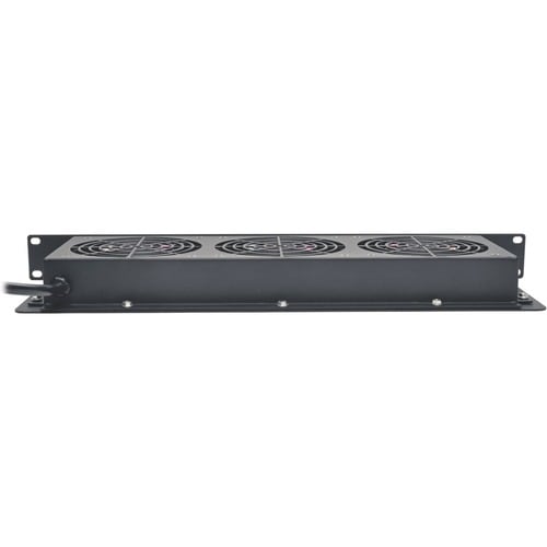 RACK ENCLOSURE FAN TRAY PNL 1U SERVER CABINET 3 120V FANS 5-15P