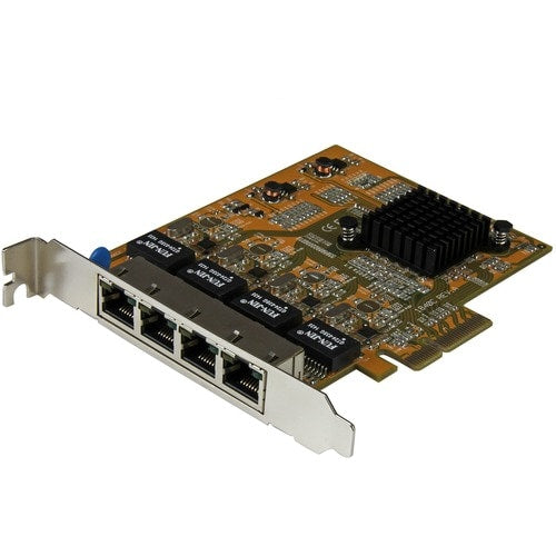 4 PORT PCIE NETWORK CARD LAN GIGABIT ETHERNET NIC ADAPTER RJ45