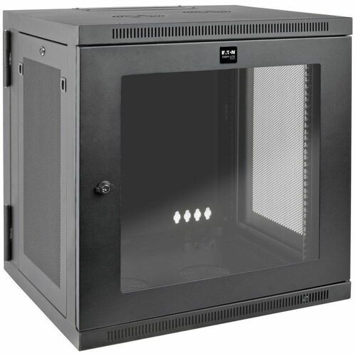 12U WALL MOUNT RACK ENCLOSURE SERVER CABINET HINGED ACRYLIC DEEP