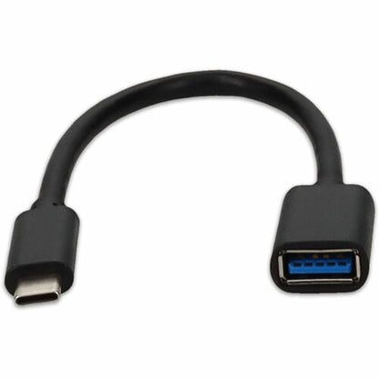 7IN USB 3.1 C TO USB 3.0 CA M/F ADAP CABLE BLACK
