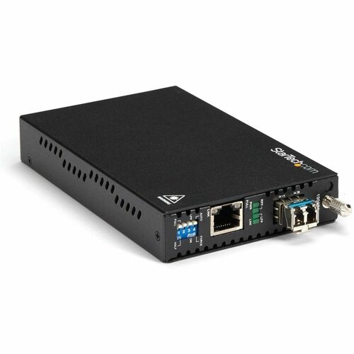GIGABIT ETHERNET FIBER MEDIA CONVERTER GBE COPPER TO SM FIBER
