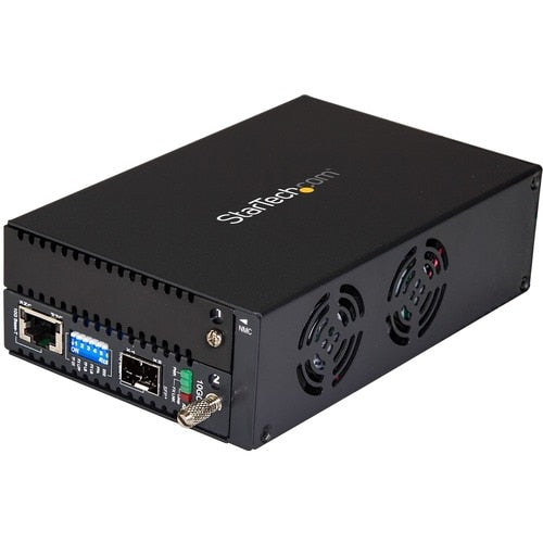 10G ETHERNET COPPER TO FIBER MEDIA CONVERTER W/ 10GBE SFP+
