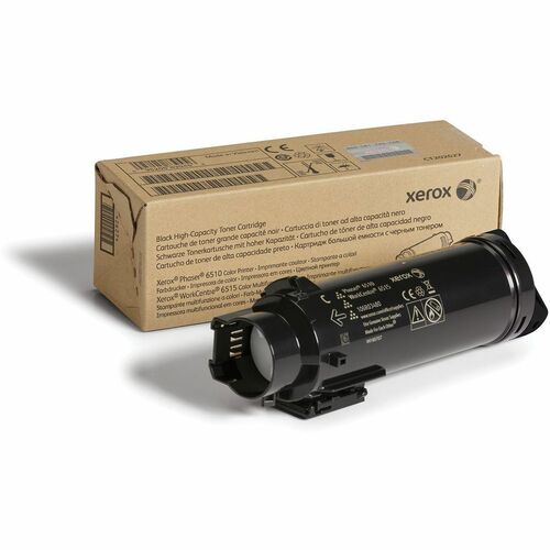 BLACK HIGH CAP TONER CARTRIDGE WC 6515 PHASER 6510 5500 PAGES