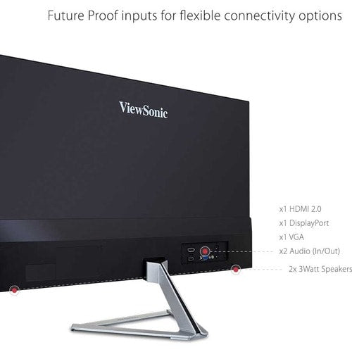 27IN WS LED 1920X1080 1000:1 VX2776-SMHD HDMI VGA DP