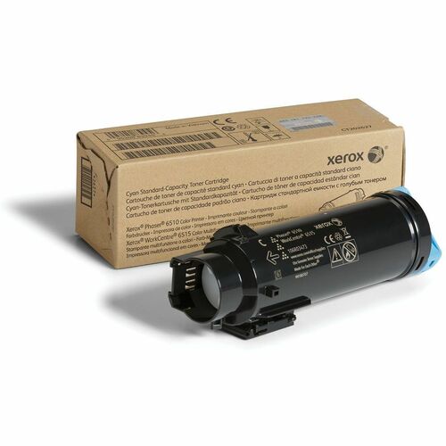 CYAN STD CAP TONER CARTRIDGE WC 6515 PHASER 6510 1000 PAGES