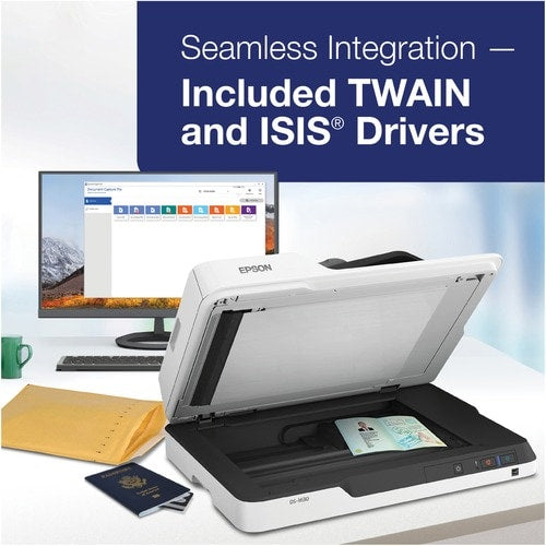 DS-1630 FLATBED DOCUMENT SCANNER W/ ADF
