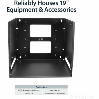 8U WALL MOUNT PATCH PANEL RACK SERVER EQUIPMENT NETWORK RACK SHELF