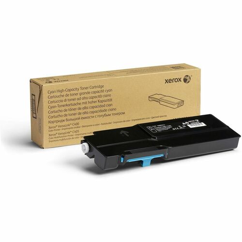 CYAN HIGH CAPACITY TONER CARTRIDGE F/ VERSALINK C400/C405