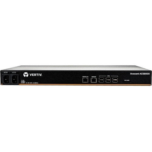 48PORT ACS 8000 CONSOLE SVR W/ DUAL AC PWR SUPPLY TAA COMPLIANT