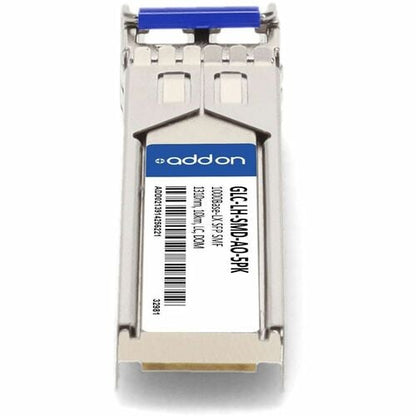 5PK CISCO SFP 10KM GLC-LH-SMD COMPAT TAA XCVR 1GB LX SMF LC