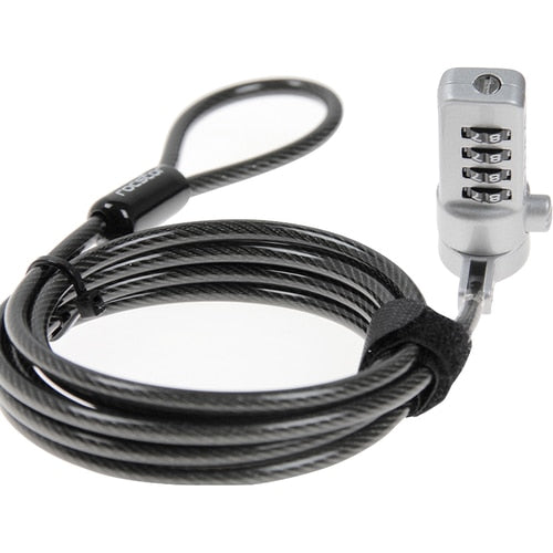 6FT ROCBOLT COMBINATION LAPTOP LOCK SECURITY CABLE 4 DIGIT LOCK