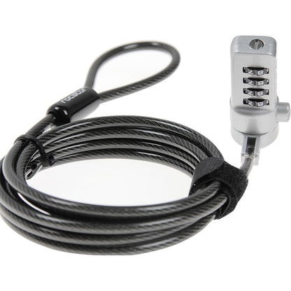 6FT ROCBOLT COMBINATION LAPTOP LOCK SECURITY CABLE 4 DIGIT LOCK