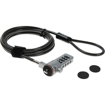 6FT ROCBOLT COMBINATION LAPTOP LOCK SECURITY CABLE 4 DIGIT LOCK