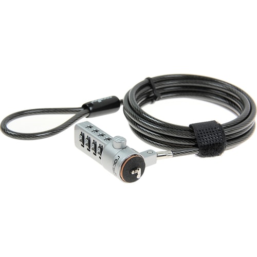6FT ROCBOLT COMBINATION LAPTOP LOCK SECURITY CABLE 4 DIGIT LOCK