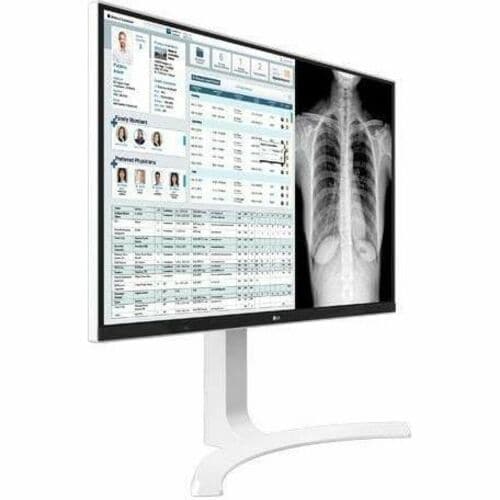 LG MED 27IN IPS 8MP 4K CLINICAL DISPLAY CALIBRATE WHITE