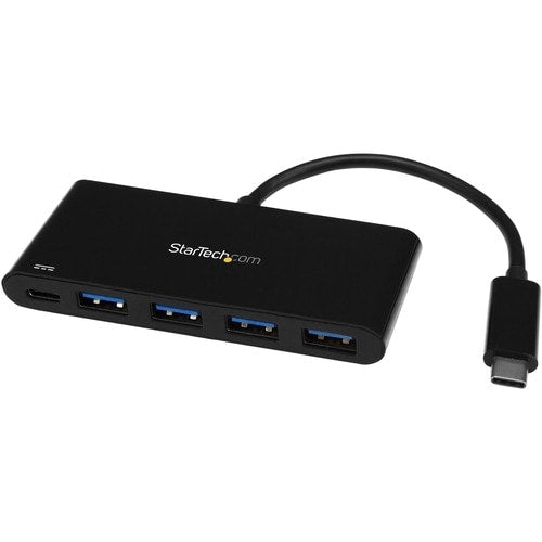 4 PORT USB C HUB 60W CHARGING EXPANSION HUB LAPTOP USBC DONGLE