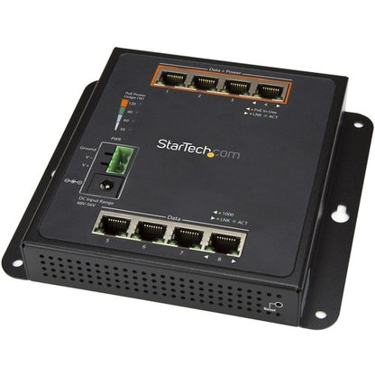 8 PORT POE MANAGED ETHERNET SWITCH L2 INDUSTRIAL NETWORK SWITCH