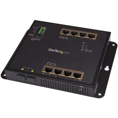 8 PORT GIGABIT ETHERNET SWITCH MOUNTABLE INDUSTRIAL MANAGED SWITCH