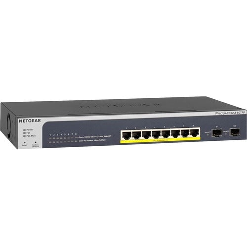 8PORT GIGABIT POE+ SMART MNGD SWITCH W/ 2 SFP PORTS 190W