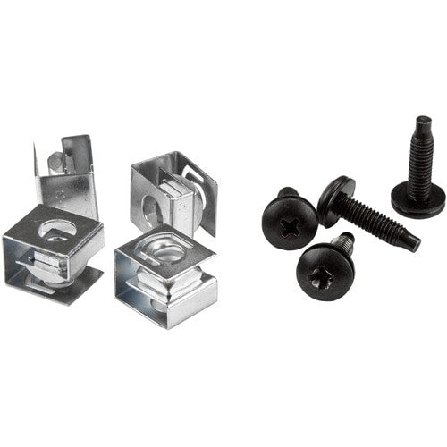 10-32 SERVER RACK SCREWS 50PACK MOUNTING CLIP NUTS AND SCREWS