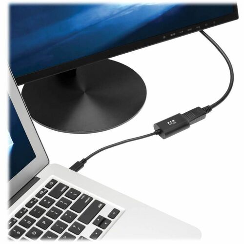 USB C DISPLAYPORT VIDEO ADAPTER 4K 60HZ M/F TYPE C TO DP 6IN