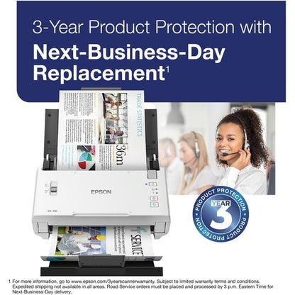 DS-410 SF CLR 600DPI 48BIT USB 2.0 LTR DOCUMENT SCANNER