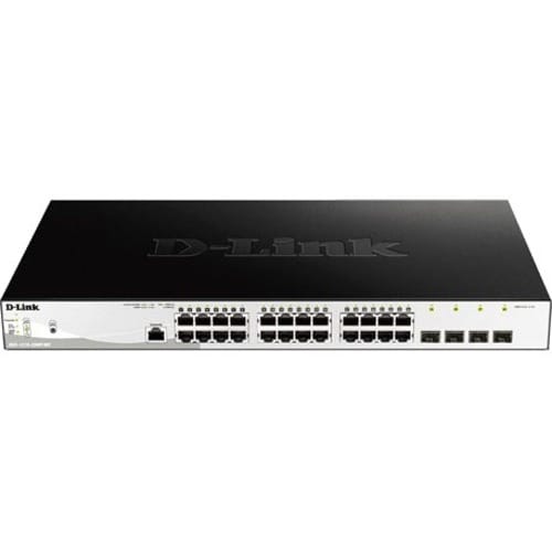 24PORT GIGABIT SMART MANAGED POE SWITCH + 4PORT COMBO