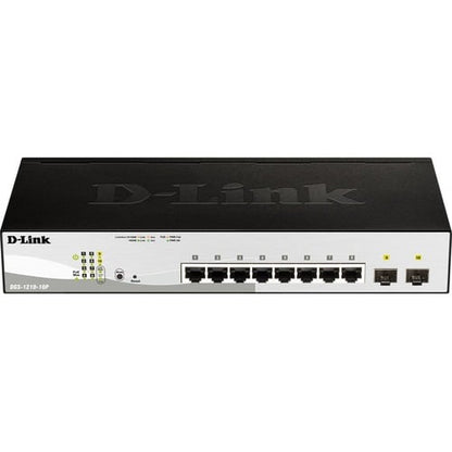 DGS-1210-10MP 8PORT GBE SMART MANAGED POE POE SWITCH + 2SFP