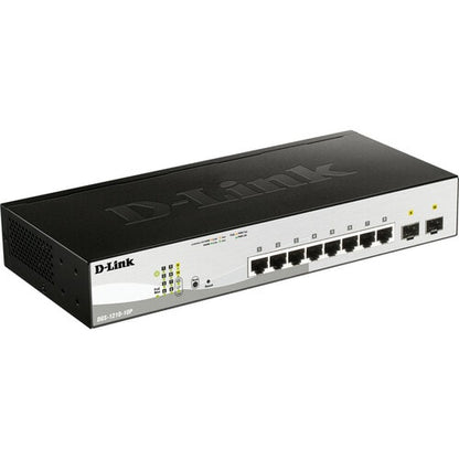 DGS-1210-10MP 8PORT GBE SMART MANAGED POE POE SWITCH + 2SFP