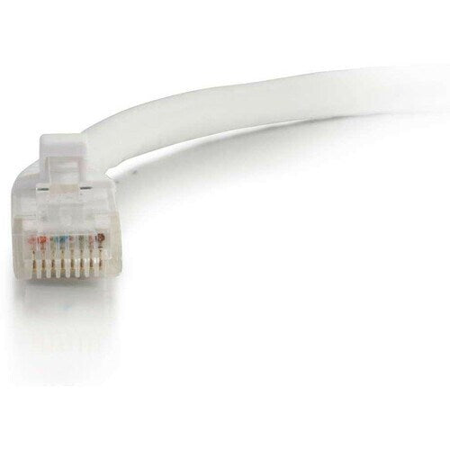 3FT CAT5E WHITE UTP PATCH CABLE MOLDED SNAGLESS