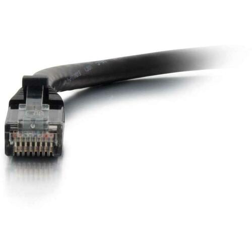 50FT CAT 6 PATCH CABLE BLACK RJ45M/M 550MHZ SNAGLESS