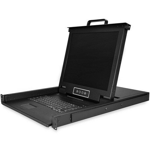 8 PORT RACKMOUNT KVM CONSOLE INTEGRATED LCD MONITOR KVM SWITCH