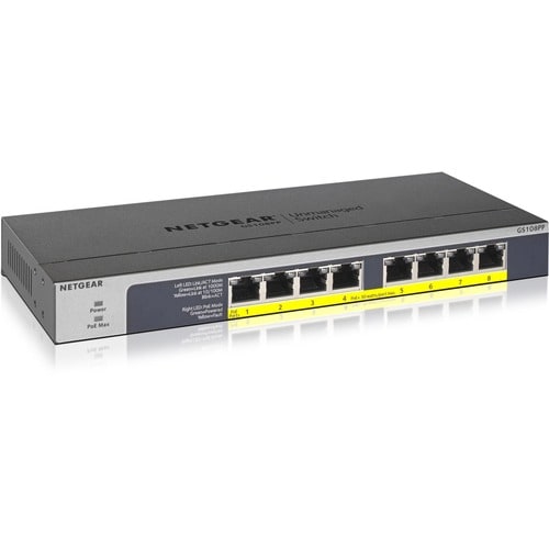 8PORT POE/POE+ GIGABIT ENET