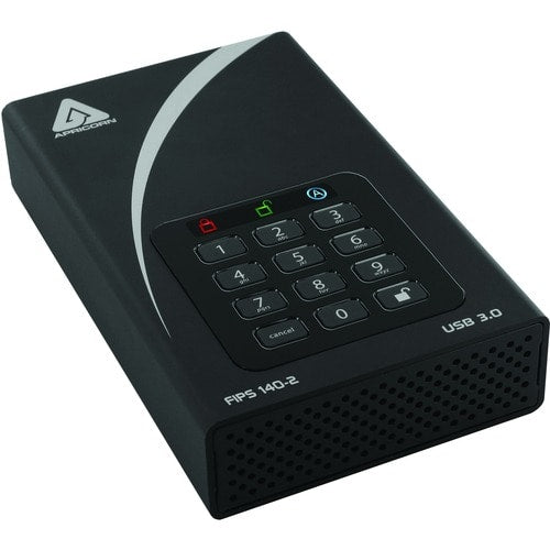 12TB AEGIS PADLOCK DT SECURE USB 3.0 256BIT AES HW FIPS