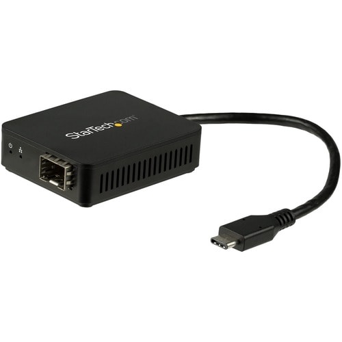 USB C TO FIBER OPTIC CONVERTER OPEN SFP GIGABIT FIBER ADAPTER