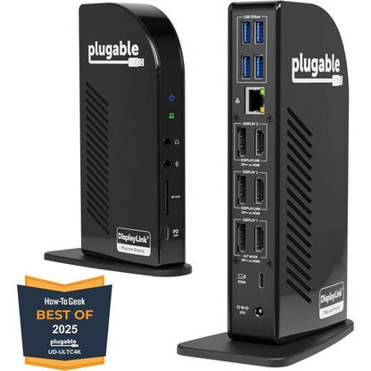 PLUGABLE UD-ULTC4K USB-C 4K TRIPLE DISPLAY DOCK W/ PD