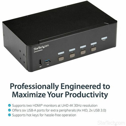 4 PORT HDMI KVM SWITCH 4K USB AUDIO HDMI KVM SWITCH