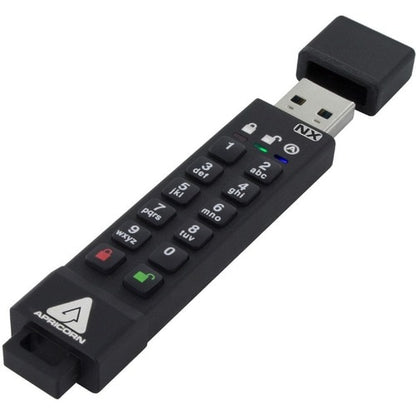 4GB 256-BIT AES XTS HW ENCRYPTED SECURE USB 3.0 MEM KEY
