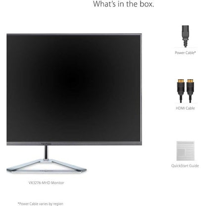 32 1080P IPS MONITOR HDMI DISPLAYPORT VGA DUAL SPEAKERS