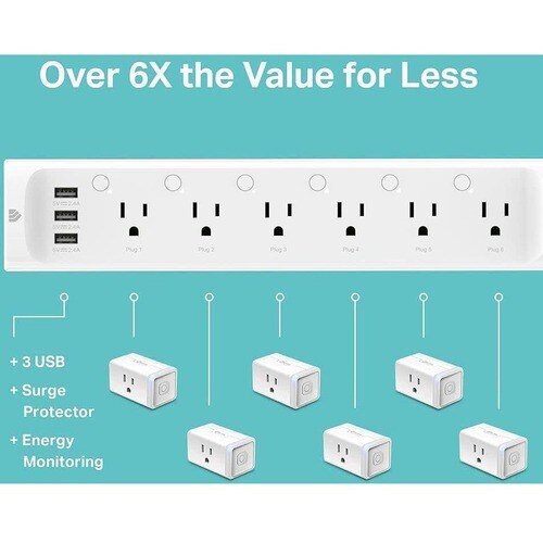 KASA SMART WI-FI POWER STRIP