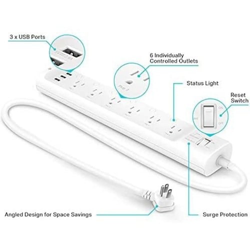 KASA SMART WI-FI POWER STRIP