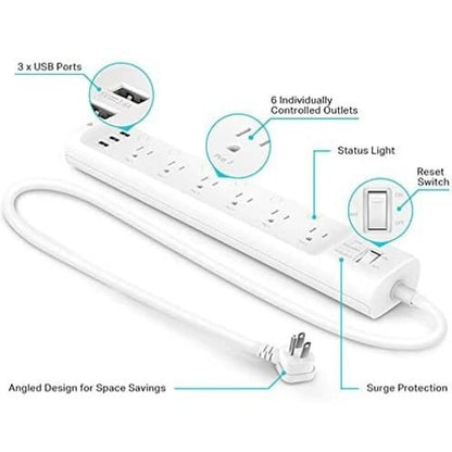 KASA SMART WI-FI POWER STRIP
