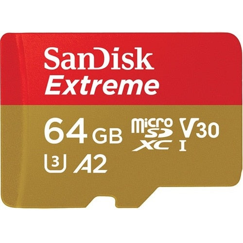 64GB EXTREME USD MICROSD 160 60MB/S C10 UHS U3 V30 A2