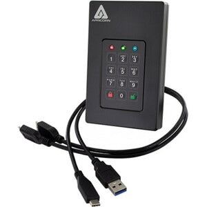 2TB AEGIS FORTRESS L3 USB 3.0 HW ENCRYPTED DRIVE