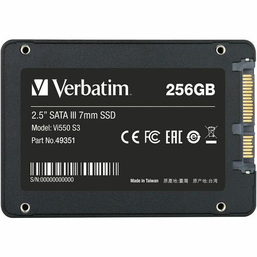 256GB VI550 SATA 3 2.5 INT SSD 560 MB/S READ 535 MB/S WRITE