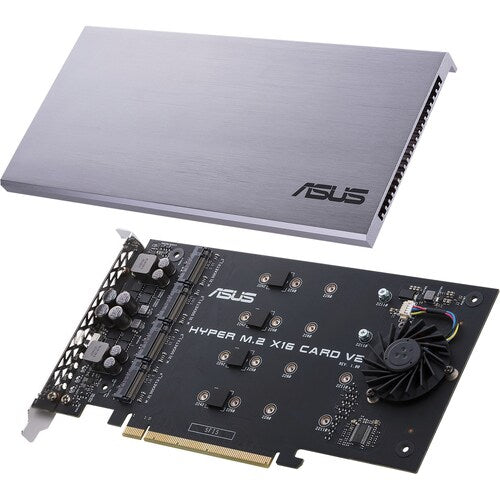 PCIE 3.0 X4 EXPANSION CARD V2 SUPPORTS 4 NVME M.2 UP TO 128 GB