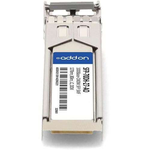 RAD SFP-70DH-27 COMP XCVR TAA 1G-CWDM LC 1270NM 80KM 0 TO 70C
