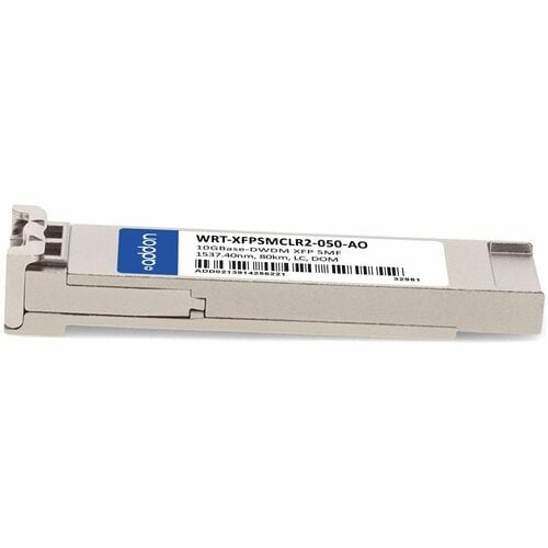 JDSU WRT-XFPSMCLR2-050 COMP TAA 10G-DWDM LC 80KM 0-70C SMF XFP XCVR