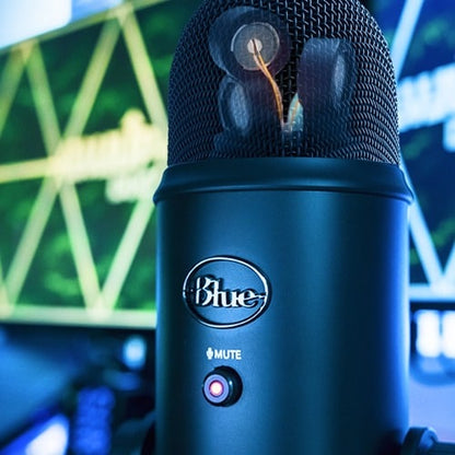 BLUE YETI USB MIC-BLACKOUT YETI